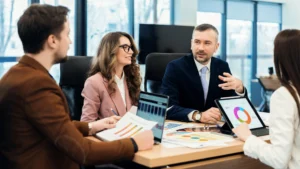 Dashboard showcasing top business development tools